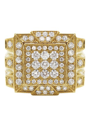 Mens Diamond Ring | 3.48 Carats | 18.23 Grams