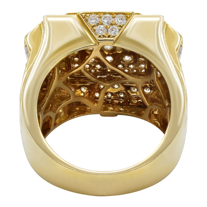 Mens Diamond Ring | 3.48 Carats | 18.23 Grams