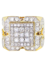 Mens Diamond Ring / Pinky Diamond Ring| 4.5 Carats