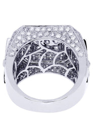 White Gold Mens Diamond Ring| 4.96 Carats| 17.42 Grams
