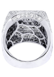 White Gold Mens Diamond Ring| 3.17 Carats| 14.5 Grams