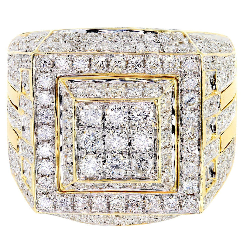 Mens Diamond Ring / Pinky Diamond Ring| 3.24 Carats