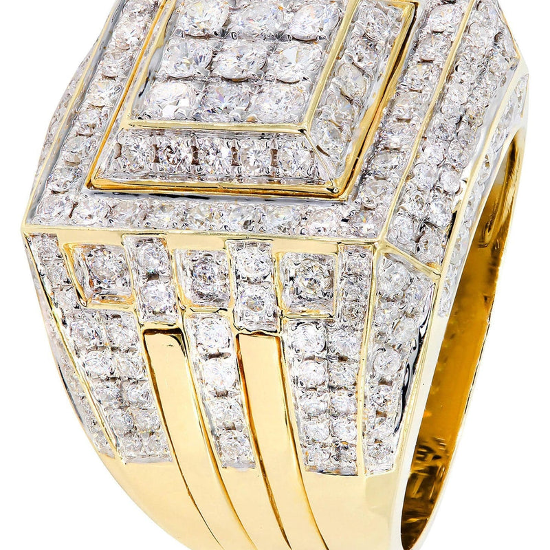 Mens Diamond Ring / Pinky Diamond Ring| 3.24 Carats