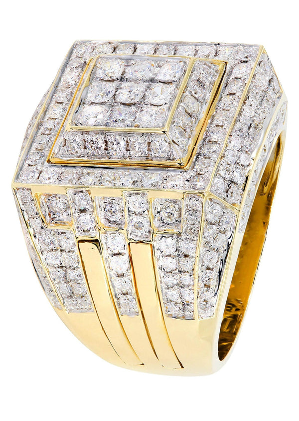 Mens Diamond Ring / Pinky Diamond Ring| 3.24 Carats