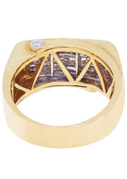 Mens Diamond Ring / Pinky Diamond Ring| 0.63 Carats