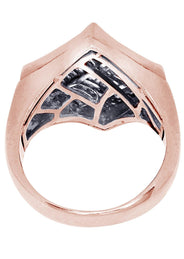 Rose Gold Mens Diamond Ring / Pinky Diamond Ring| 1.35 Carats