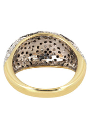 14K Ladies Black Diamond Cocktail Ring | 1.86 Carats  5.41 Grams