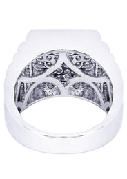 White Gold Mens Diamond Ring| 2.52 Carats| 15.89 Grams