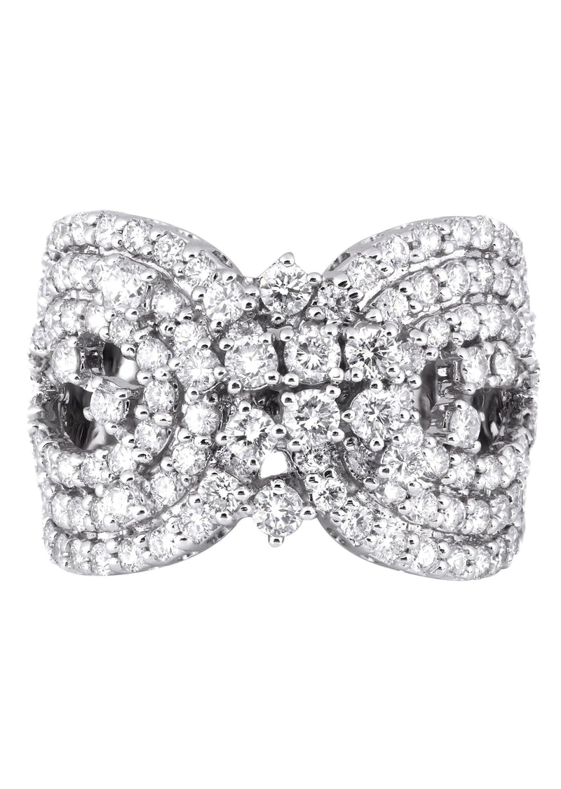 14K Ladies Diamond Cocktail Ring | 3.20 Carats | 10.93 Grams