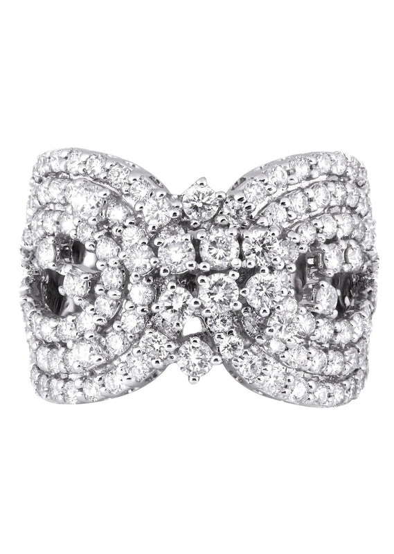 14K Ladies Diamond Cocktail Ring | 3.20 Carats | 10.93 Grams
