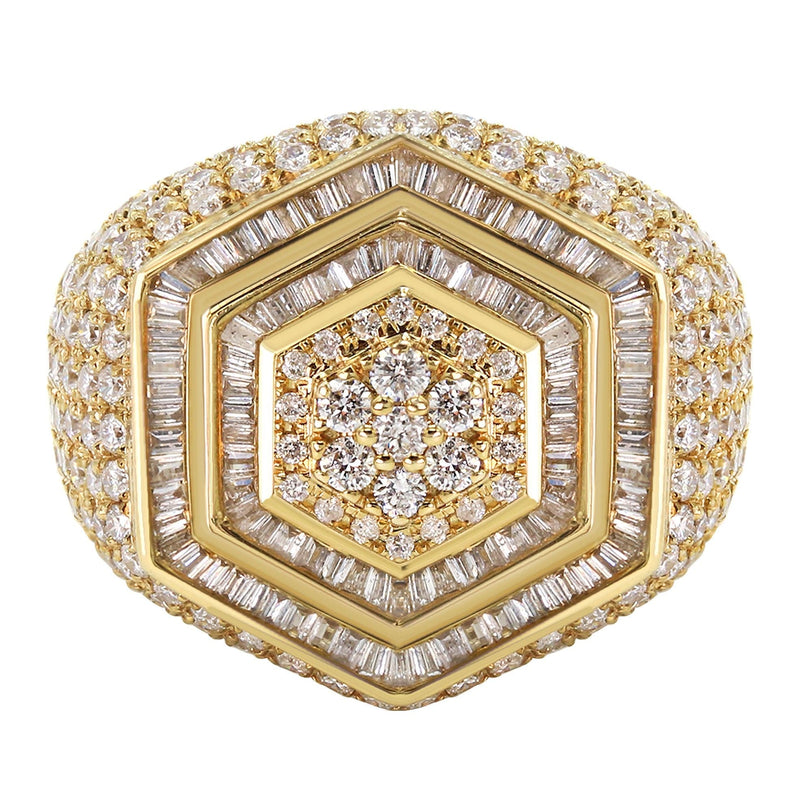 Mens Diamond Ring | 2.83 Carats | 13.29 Grams