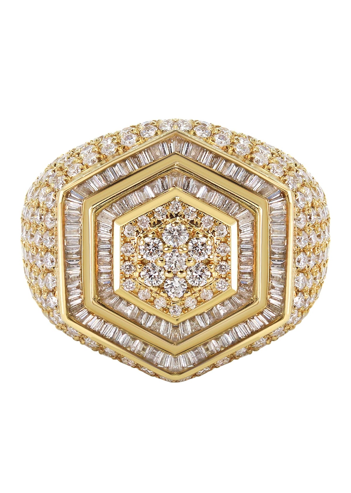 Mens Diamond Ring | 2.83 Carats | 13.29 Grams