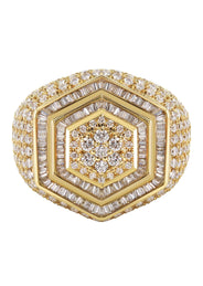 Mens Diamond Ring | 2.83 Carats | 13.29 Grams