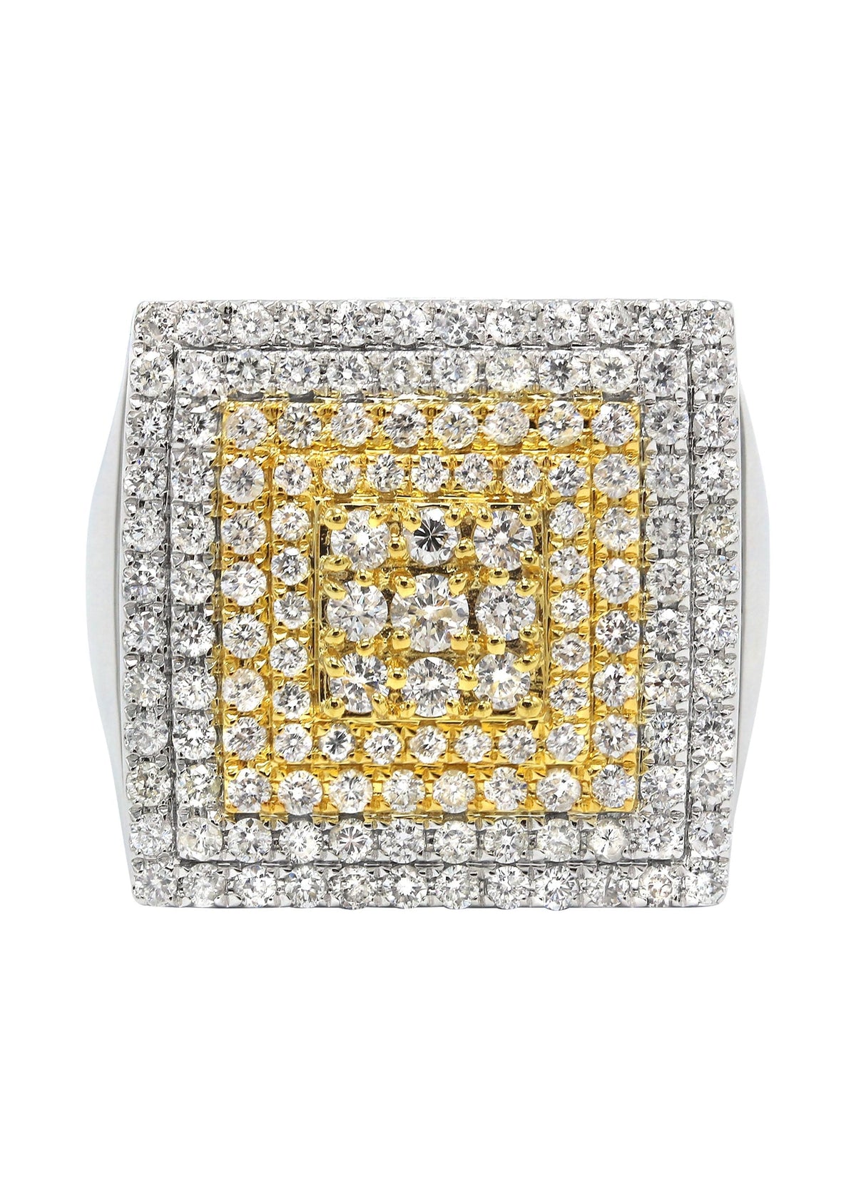 Mens Diamond Ring | 2.7 Carats | 18.38 Grams