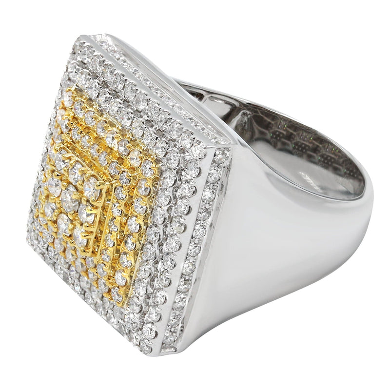 Mens Diamond Ring | 2.7 Carats | 18.38 Grams