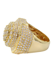 Mens Diamond Ring | 5.92 Carats | 17.72 Grams