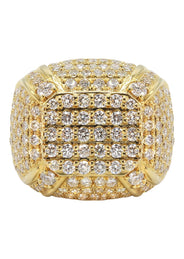 Mens Diamond Ring | 4.38 Carats | 17.28 Grams