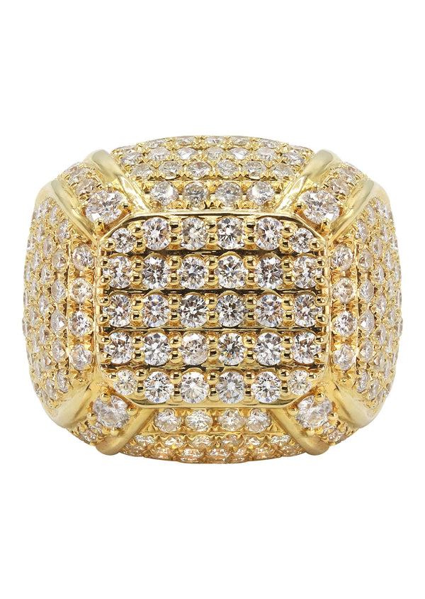 Mens Diamond Ring | 4.38 Carats | 17.28 Grams