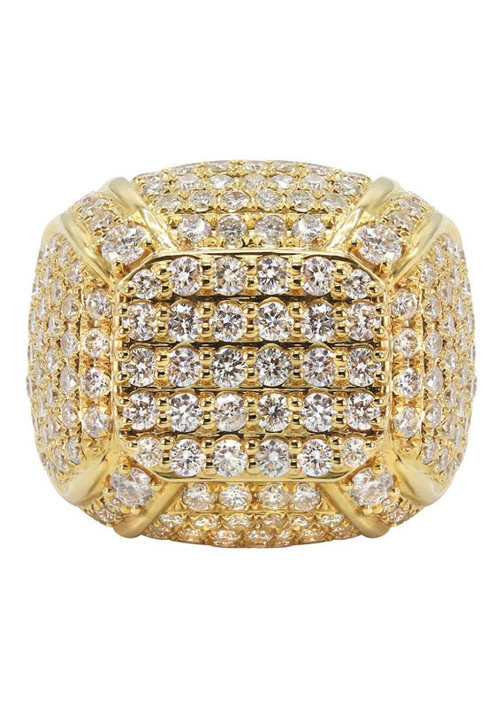 Mens Diamond Ring | 4.38 Carats | 17.28 Grams