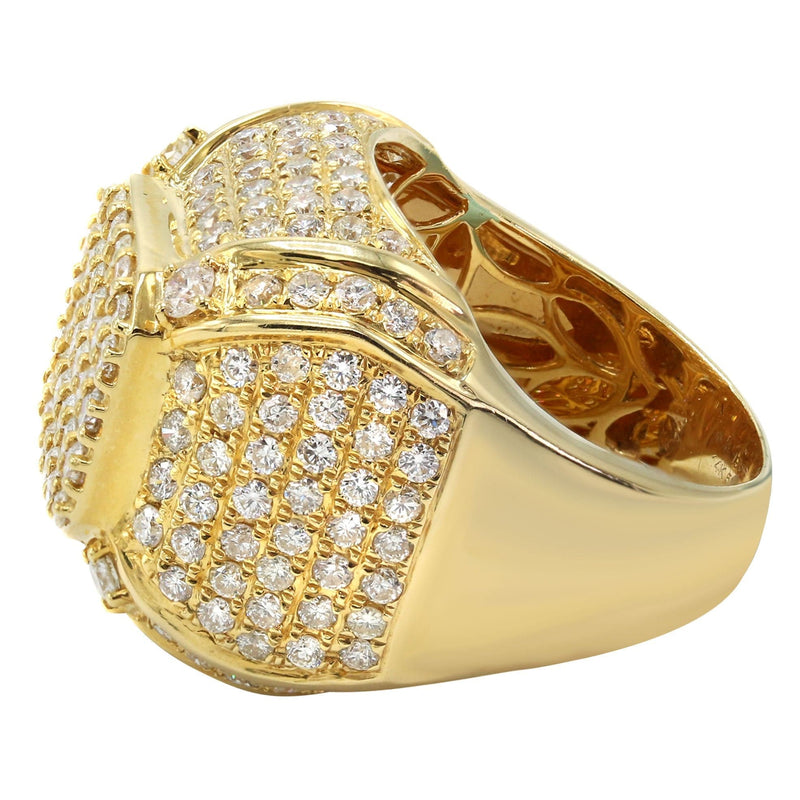 Mens Diamond Ring | 4.38 Carats | 17.28 Grams