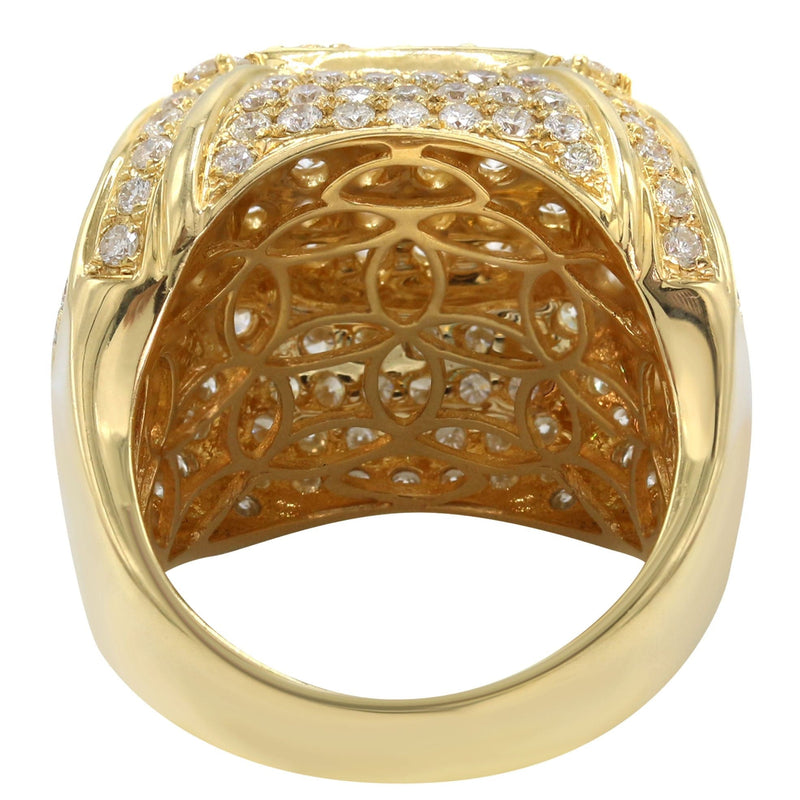 Mens Diamond Ring | 4.38 Carats | 17.28 Grams