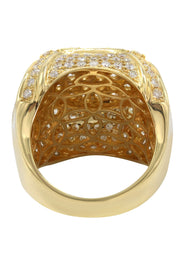 Mens Diamond Ring | 4.38 Carats | 17.28 Grams