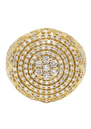 Mens Diamond Ring | 3.39 Carats | 15.84 Grams