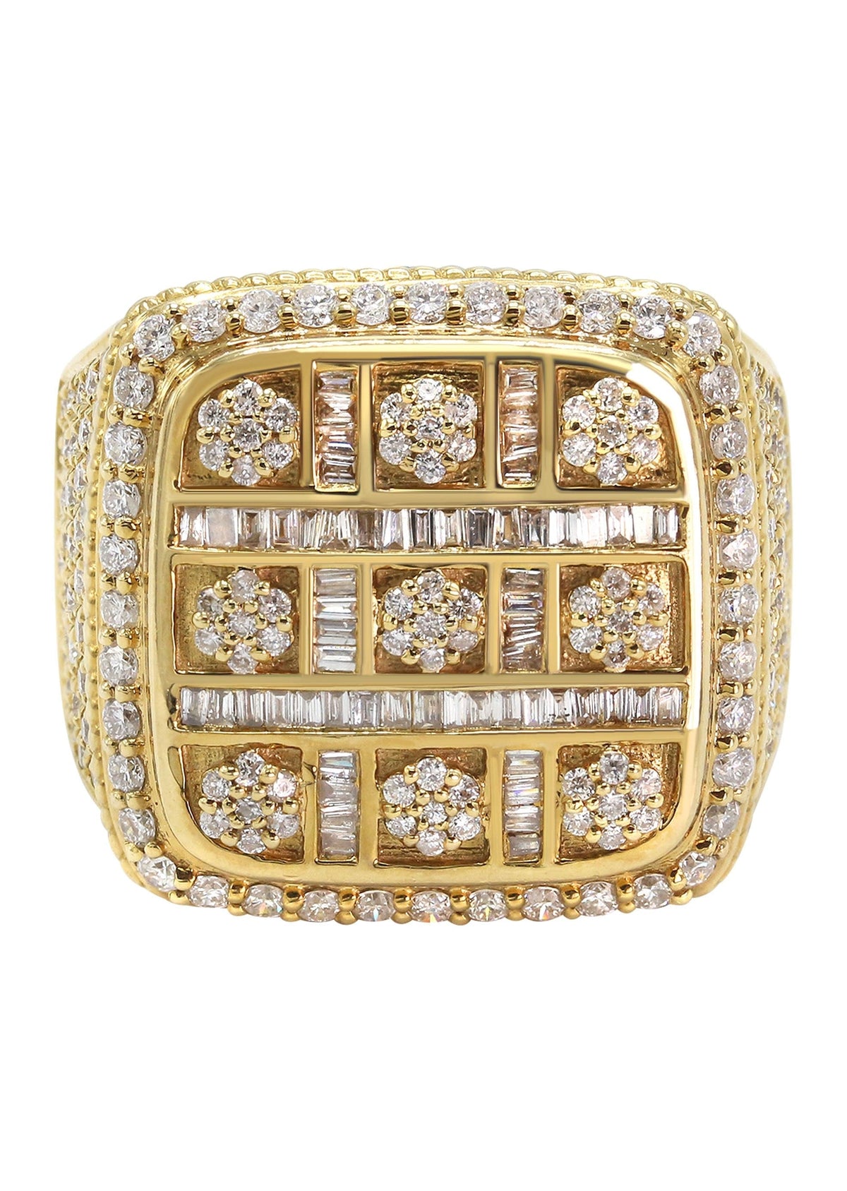 Mens Diamond Ring | 2.38 Carats | 17.68 Grams
