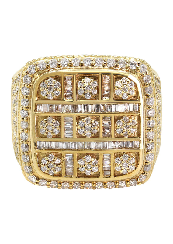 Mens Diamond Ring | 2.38 Carats | 17.68 Grams