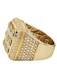 Mens Diamond Ring | 2.38 Carats | 17.68 Grams