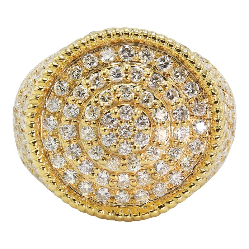 Mens Diamond Ring | 4.35 Carats | 16.05 Grams