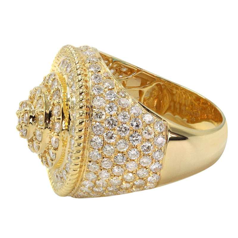 Mens Diamond Ring | 4.35 Carats | 16.05 Grams