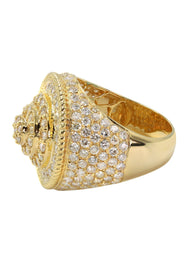Mens Diamond Ring | 4.35 Carats | 16.05 Grams