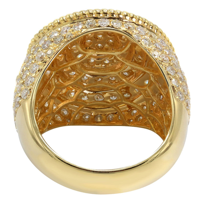 Mens Diamond Ring | 4.35 Carats | 16.05 Grams