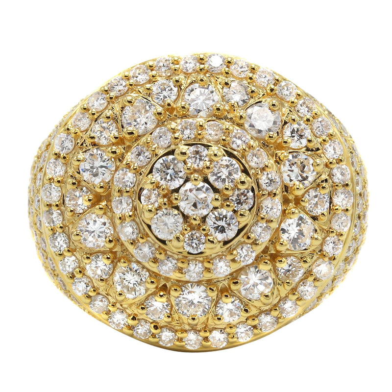 Mens Diamond Ring | 4.63 Carats | 16.93 Grams