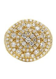 Mens Diamond Ring | 4.63 Carats | 16.93 Grams