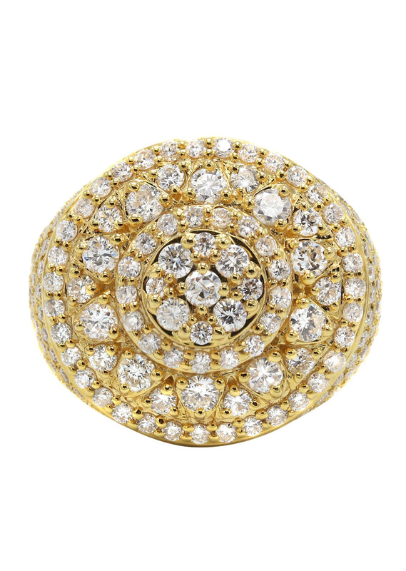 Mens Diamond Ring | 4.63 Carats | 16.93 Grams