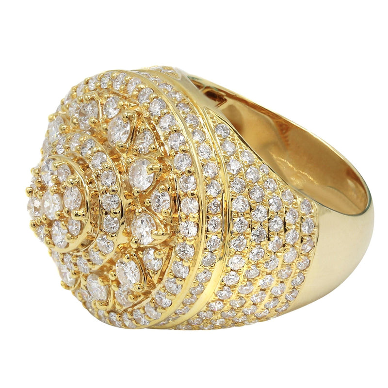 Mens Diamond Ring | 4.63 Carats | 16.93 Grams