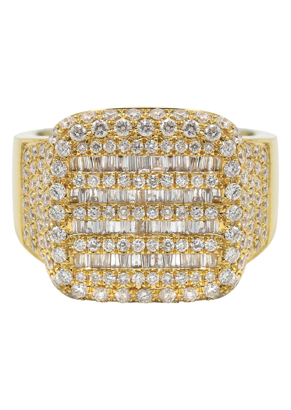 Mens Diamond Ring | 1.88 Carats | 11.07 Grams