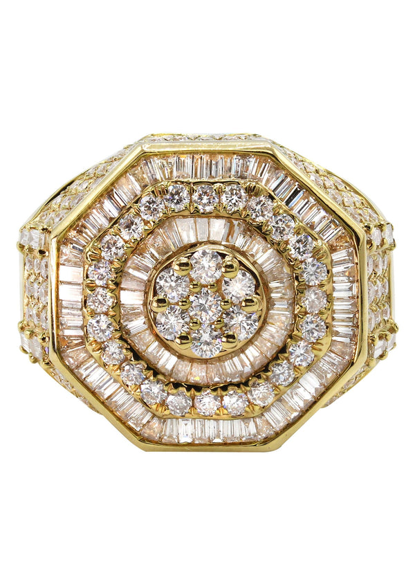 Mens Diamond Ring | 2.88 Carats | 14.04 Grams