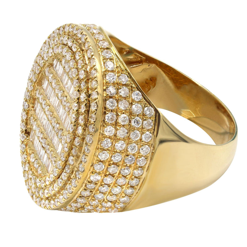 Mens Diamond Ring | 2.54 Carats | 11.21 Grams