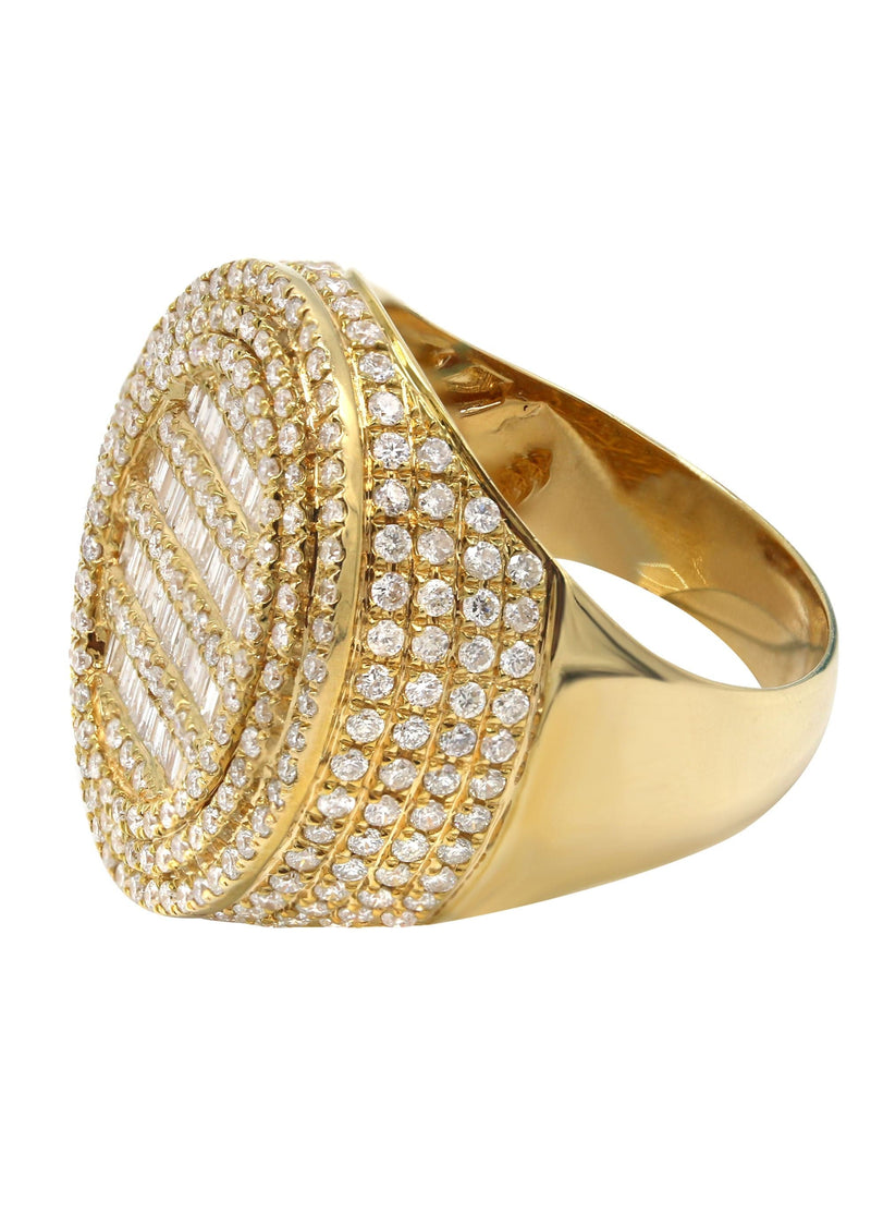 Mens Diamond Ring | 2.54 Carats | 11.21 Grams
