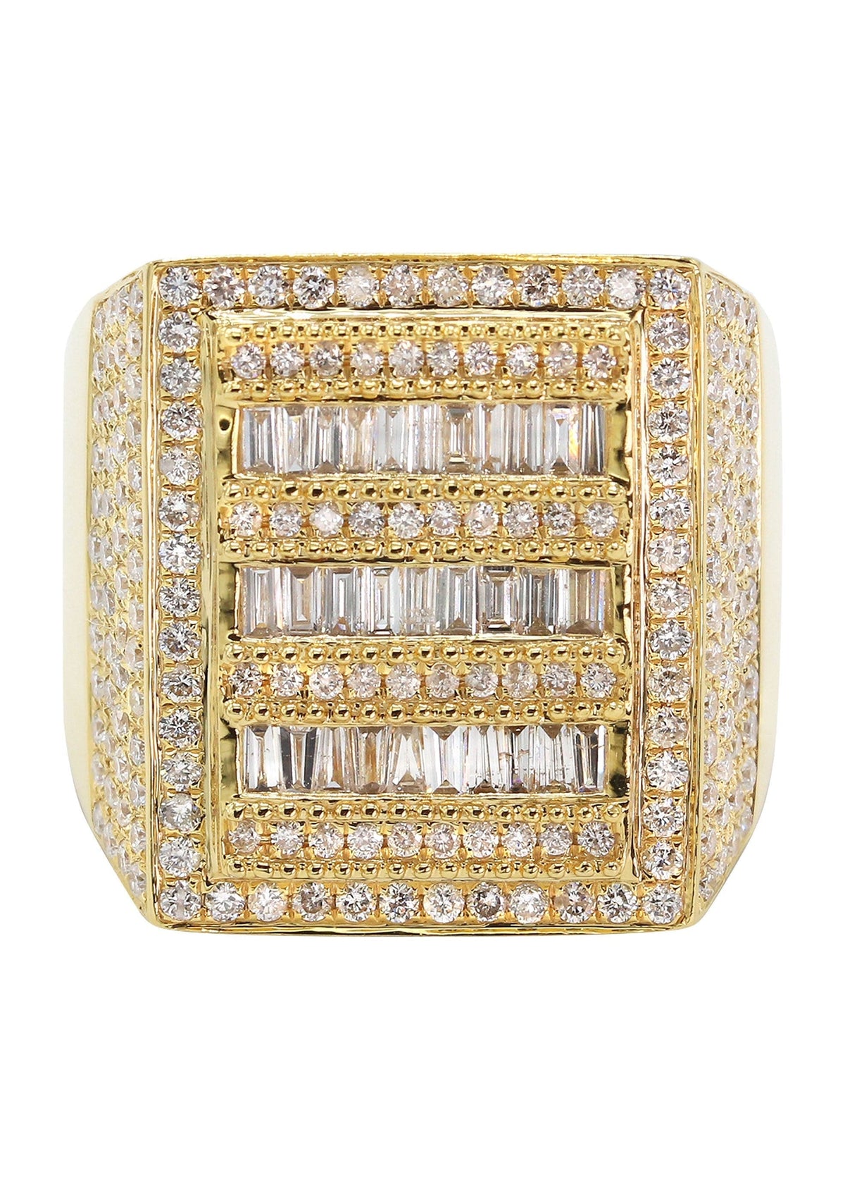 Mens Diamond Ring | 2.52 Carats | 14.79 Grams