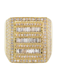 Mens Diamond Ring | 2.52 Carats | 14.79 Grams