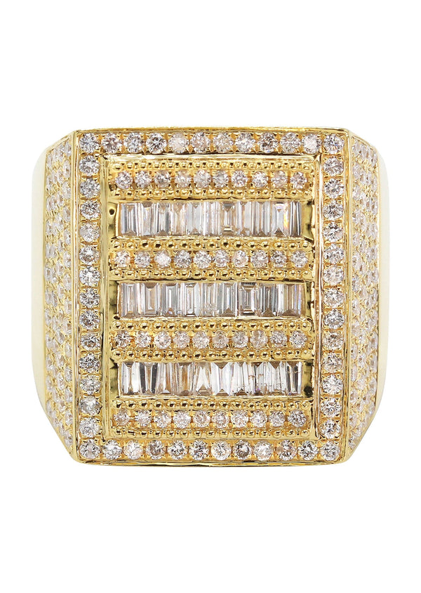 Mens Diamond Ring | 2.52 Carats | 14.79 Grams