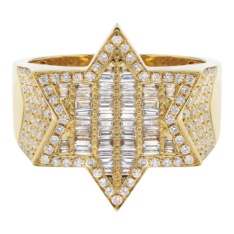 Mens Diamond Ring | 1.17 Carats | 8.65 Grams