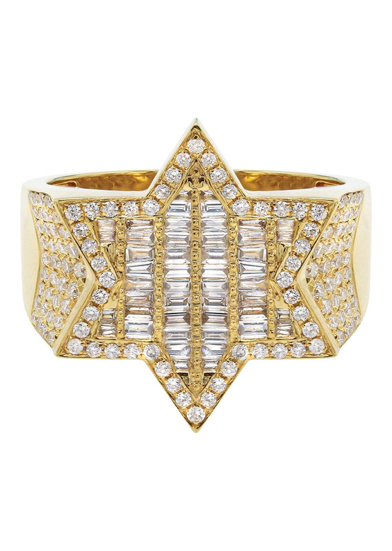 Mens Diamond Ring | 1.17 Carats | 8.65 Grams