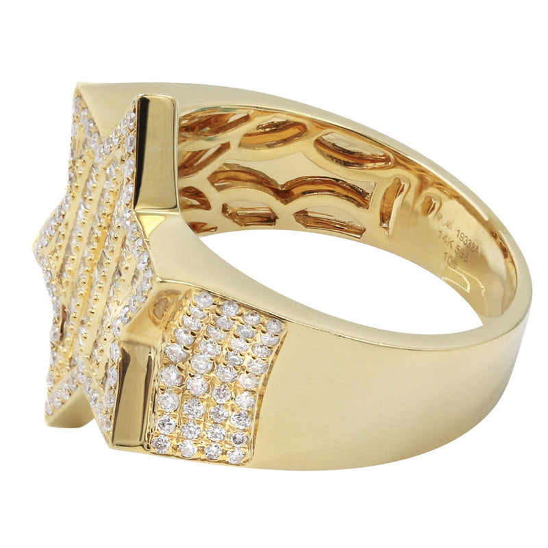 Mens Diamond Ring | 1.17 Carats | 8.65 Grams