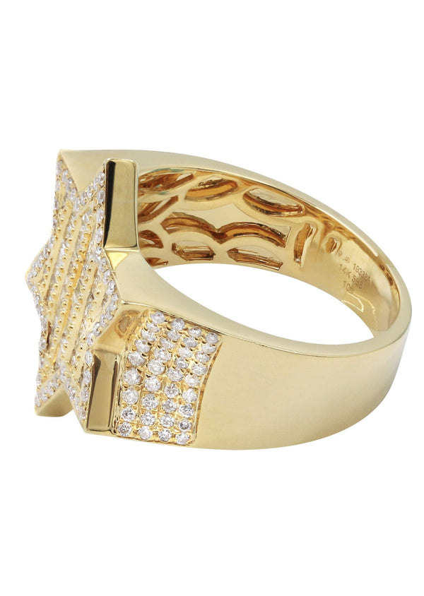Mens Diamond Ring | 1.17 Carats | 8.65 Grams