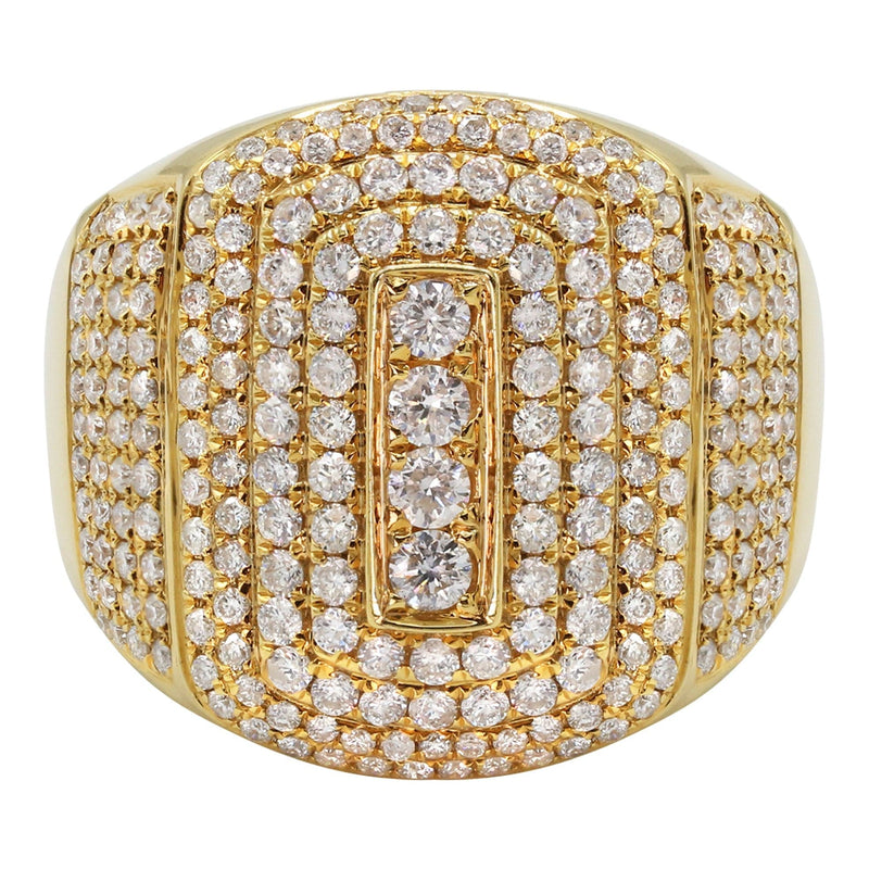 Mens Diamond Ring | 2.11 Carats | 13.42 Grams